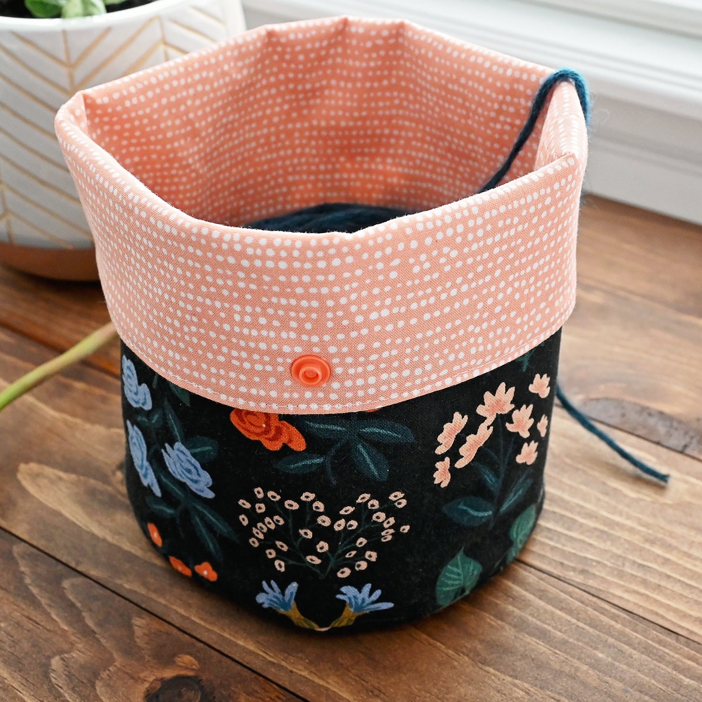 Midnight Meadow Yarn Cozy - Large