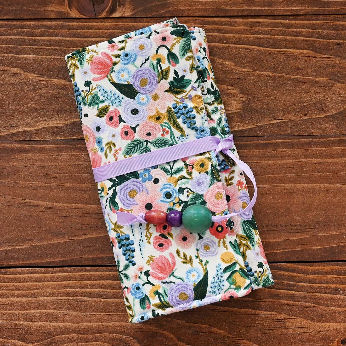 Get It Together Wrap in Mauve Garden Party - A Collaboration with Mable and Rose Handmade