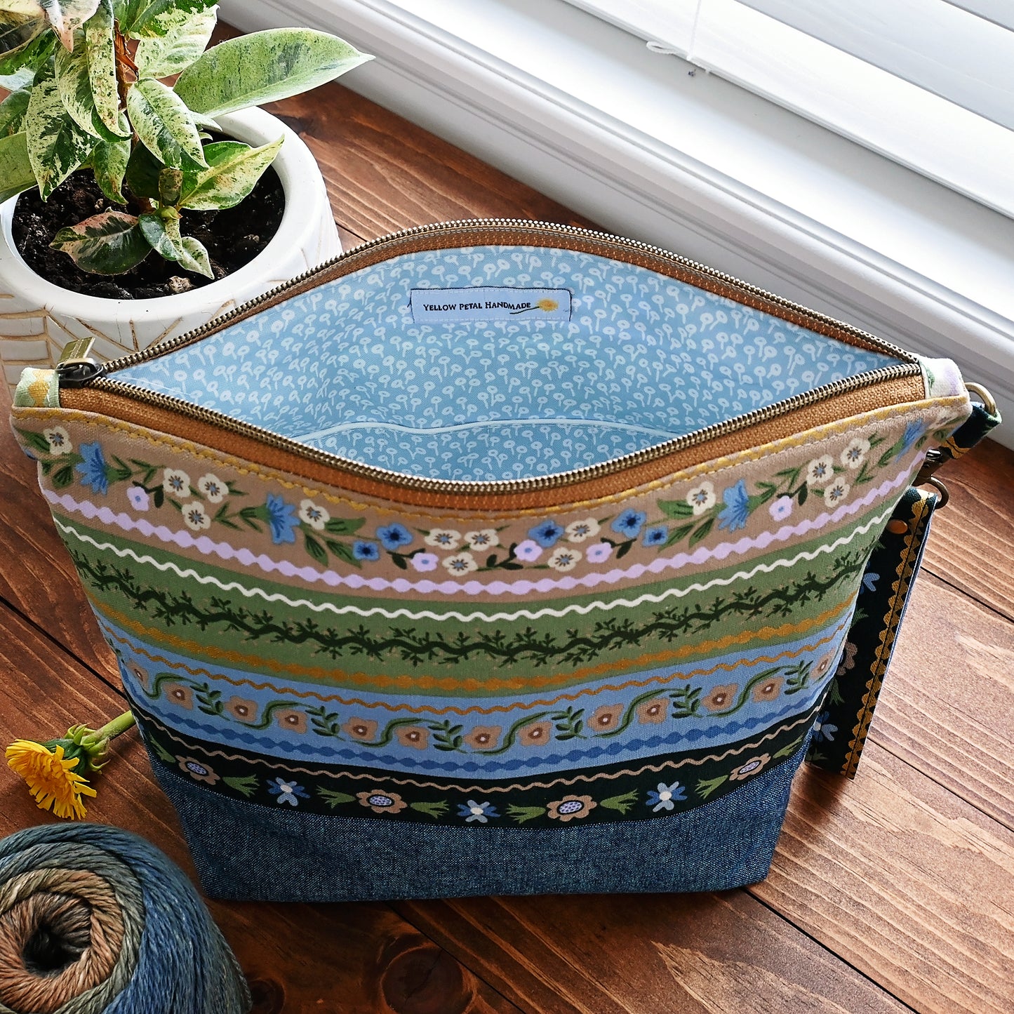 Gracie Zippered Project Bag