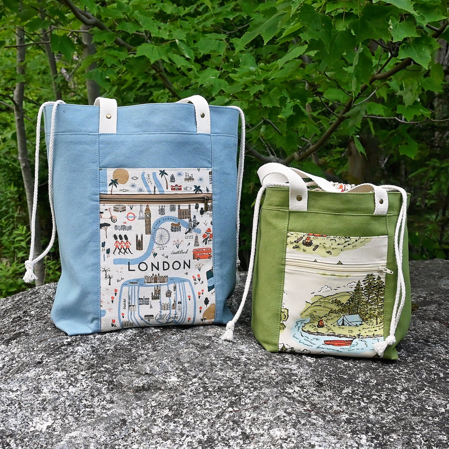 The Bon Voyage XL Project Tote
