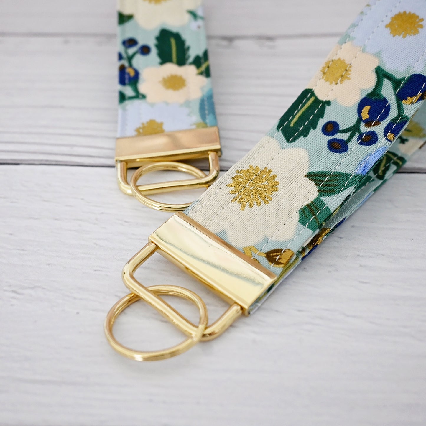 Vintage Garden Keychain Wristlets