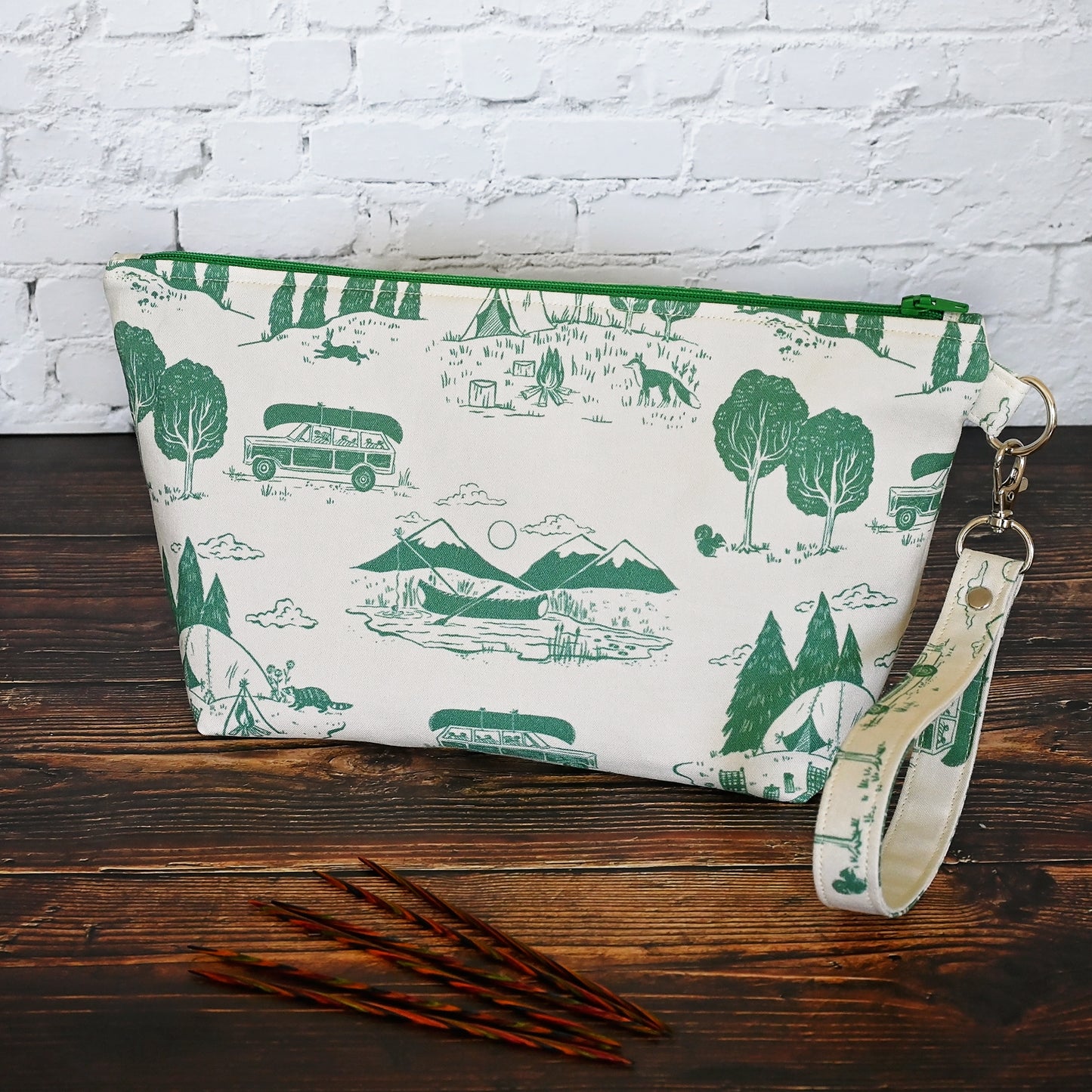 Vintage Inspired Camping Project Pouch