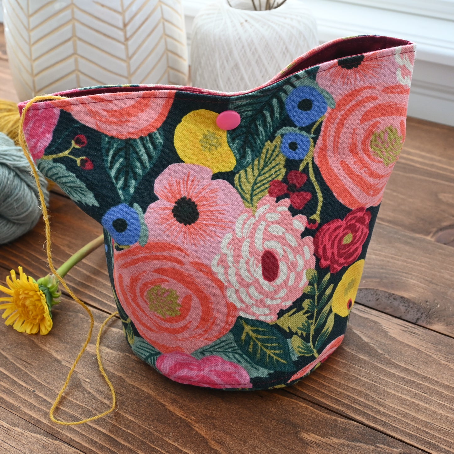 Juliet Rose Yarn Cozy - Medium