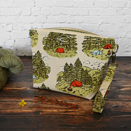 Misty Pines Sock Pouch