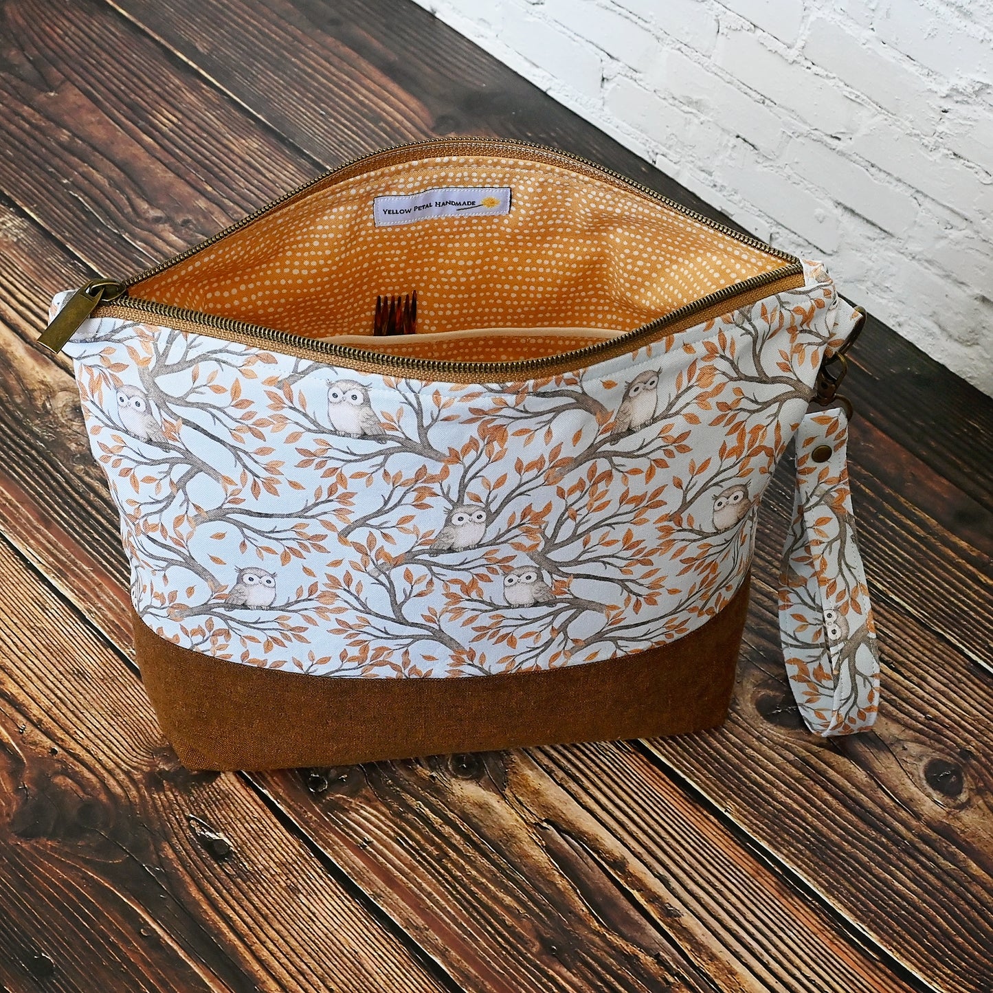 Adorable Owl Project Bag