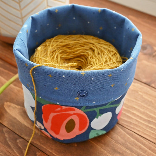 Vintage Garden Yarn Cozy - Medium