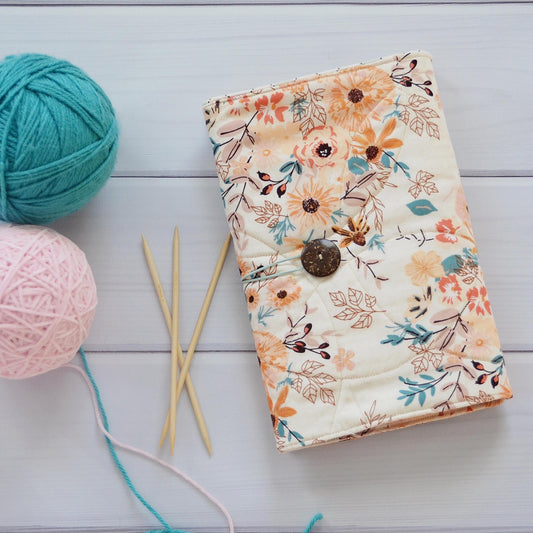 Quilted Trifold Case for Knitting DPNs and Crochet Hooks